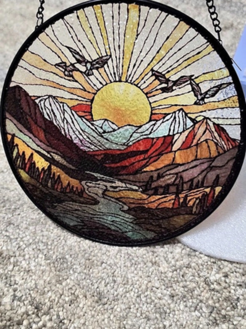 Stained Glass WINDOW HANGING